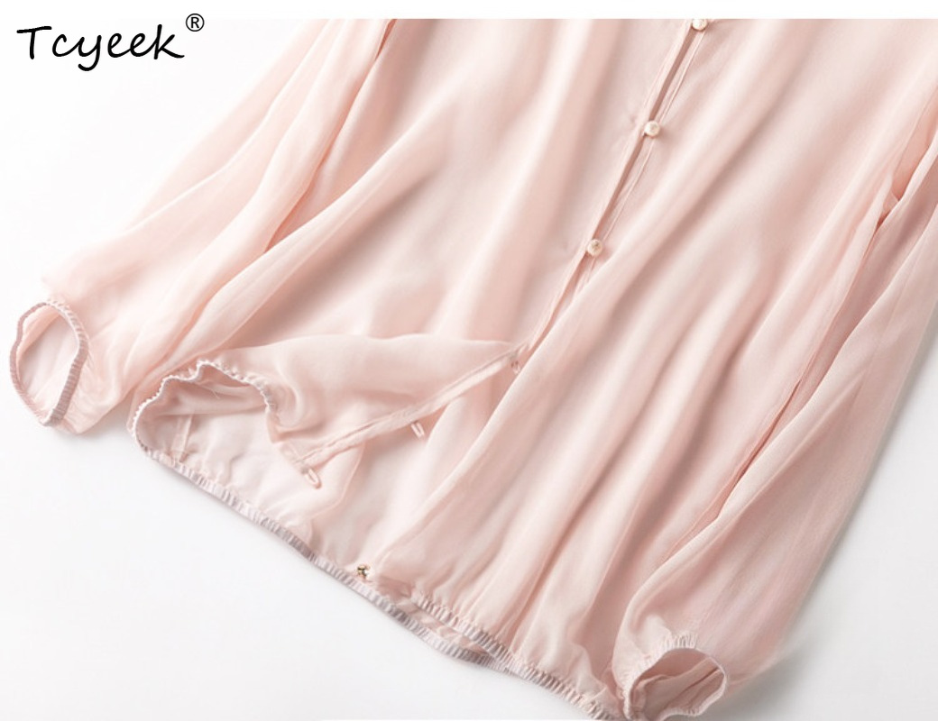 Tcyeek 100% Real Mulberry Silk - Summer Clothing 评论和价格