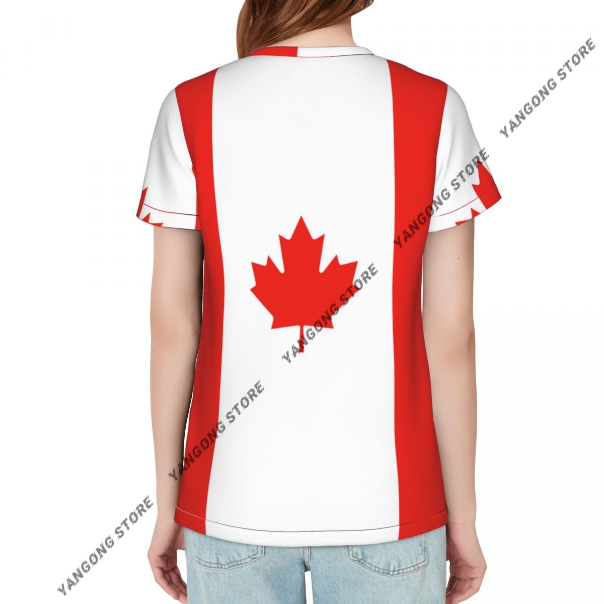 Women's T-shirt Canada Canadia - Summer Clothing Women Canada 评论和价格