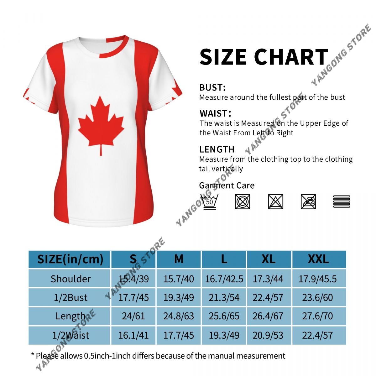 Women's T-shirt Canada Canadia - Summer Clothing Women Canada 评论和价格