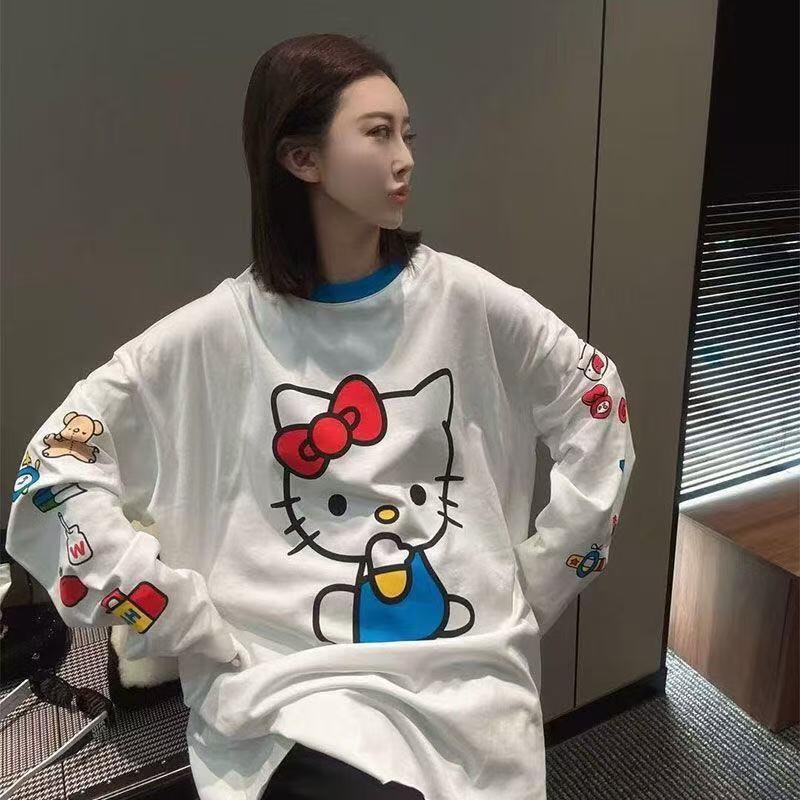 Long-Sleeved Hello Kitty Summe - Summer Clothing 评论和价格