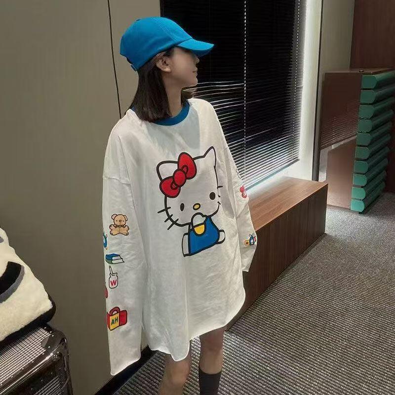 Long-Sleeved Hello Kitty Summe - Summer Clothing 评论和价格