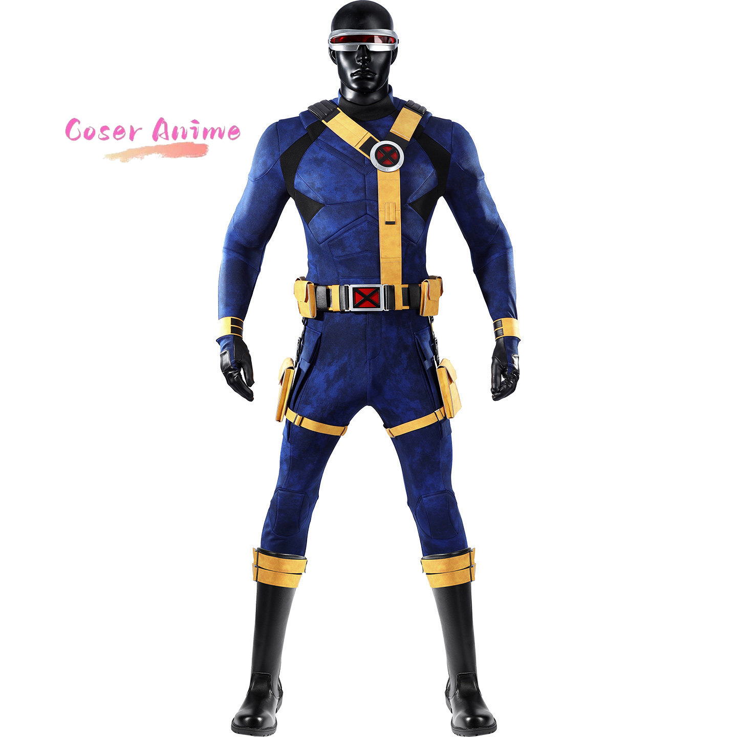Scott Summers Cyclops Cosplay  - Summer Clothing Cartoon 评论和价格
