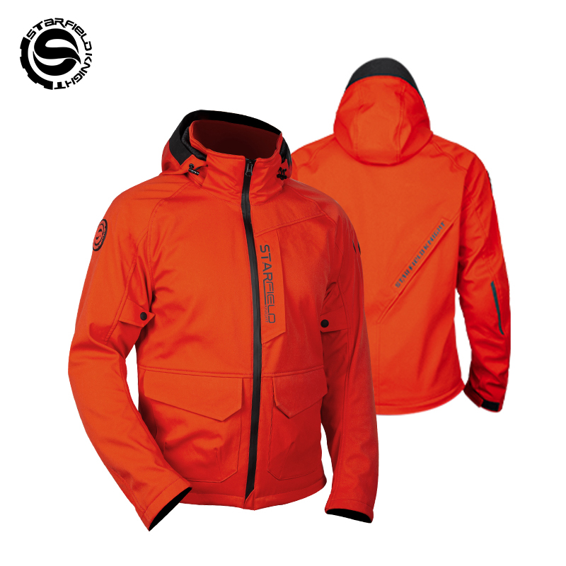 SFK Orange Motorcycle Jacket M - Summer Knights Clothing 评论和价格