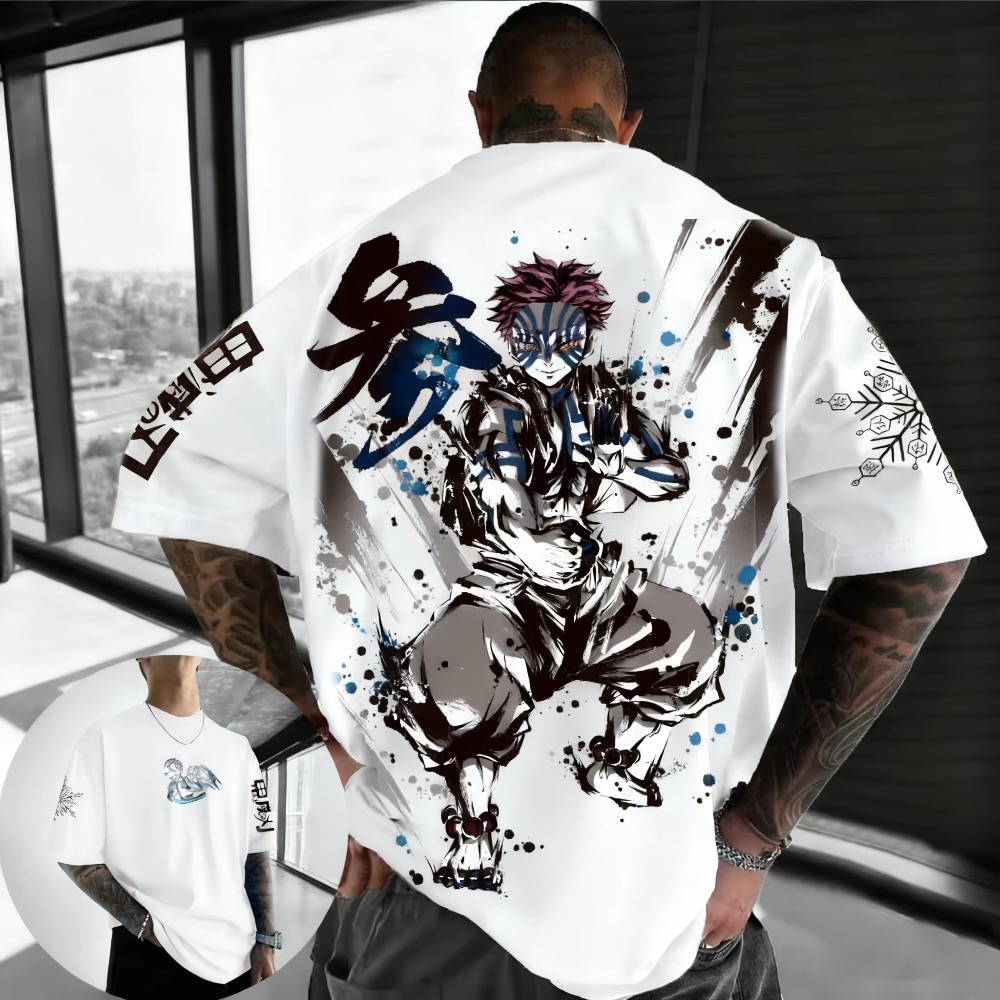 Summer Plus Size Demon Slayer  - Summer Clothing Styles Men 评论和价格