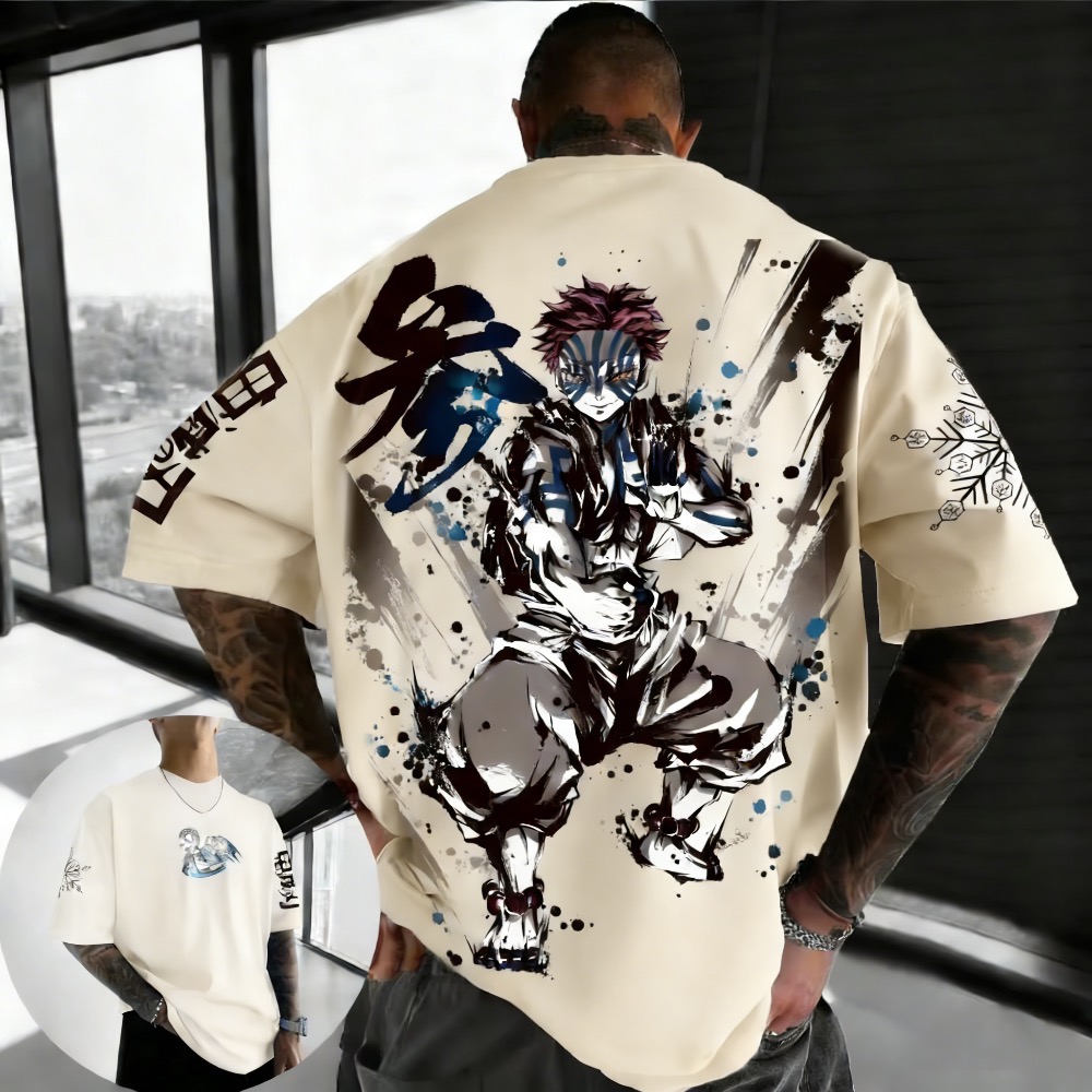 Summer Plus Size Demon Slayer  - Summer Clothing Styles Men 评论和价格
