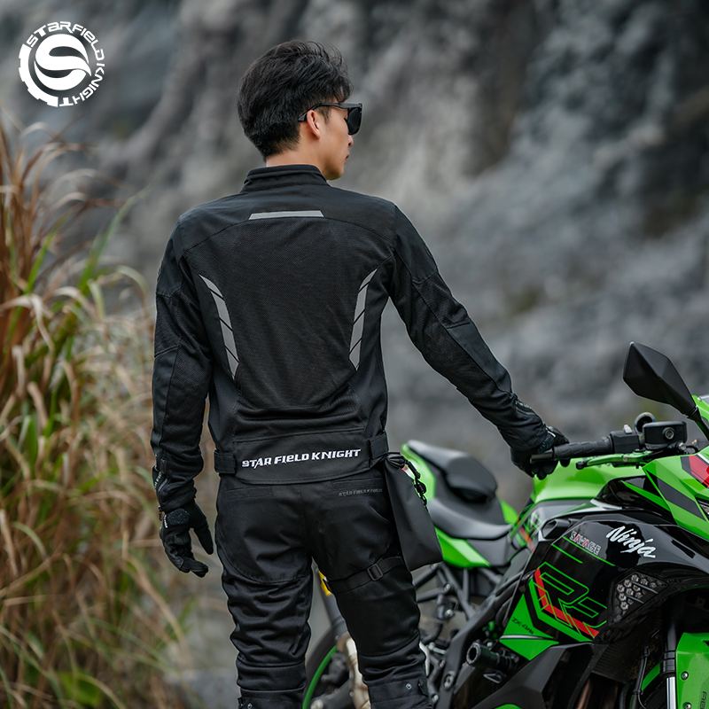 SFK Men's Motorcycle Jacket Ri - Summer Knights Clothing 评论和价格