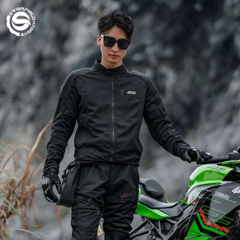 SFK Men's Motorcycle Jacket Ri - Summer Knights Clothing 评论和价格