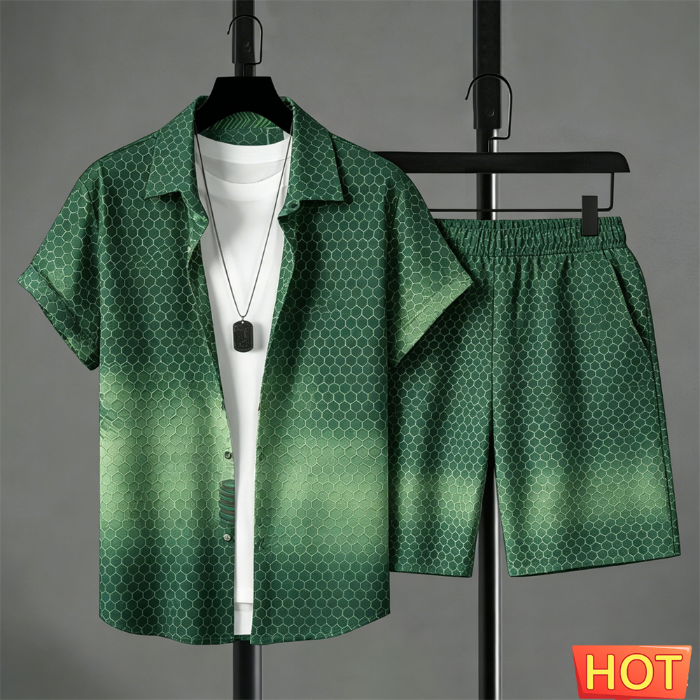 Summer Outfits Man Shirt Set G - Summer Clothing Haul 评论和价格