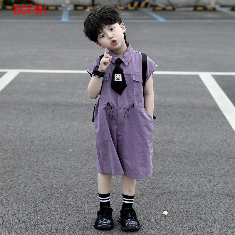 Kids Summer Shorts Overalls Ca - Summer Clothing Kids Boys 评论和价格