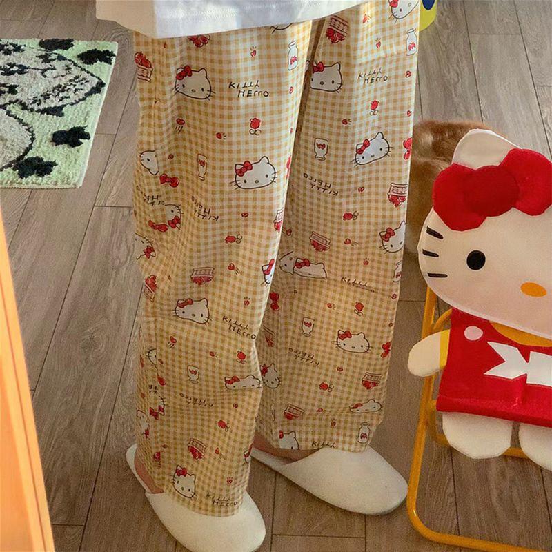 Sanrio Pants Hello Kitty Pajam - Summer Clothing Cartoon 评论和价格