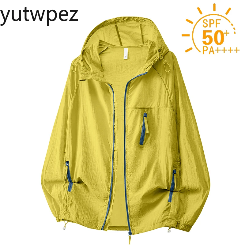 UPF50+ Couple Sunscreen Jacket - Summer Uv Clothing 评论和价格