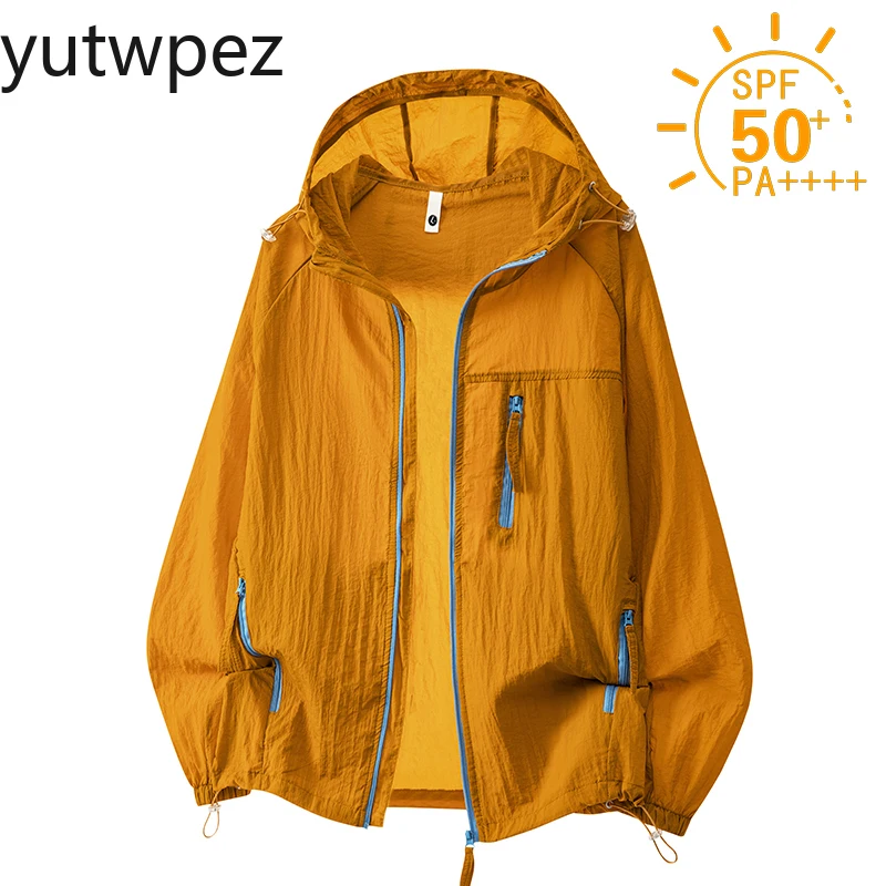 UPF50+ Couple Sunscreen Jacket - Summer Uv Clothing 评论和价格