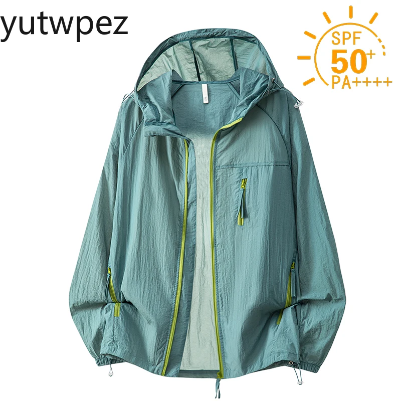 UPF50+ Couple Sunscreen Jacket - Summer Uv Clothing 评论和价格