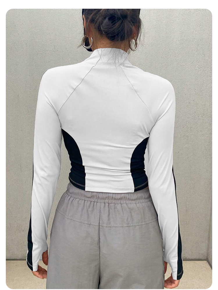 Yoga Clothes Stand Up Collar J - Summer Clothing 评论和价格