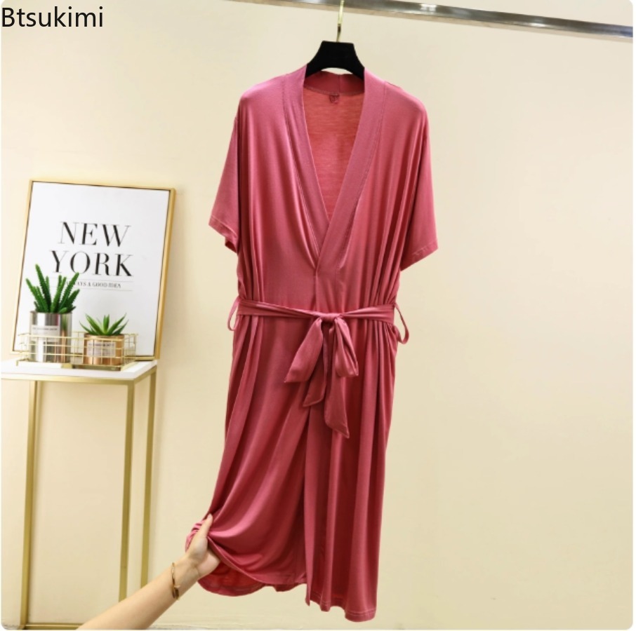 Soft Modal Robes for Women Sum - Summer House Clothing 评论和价格
