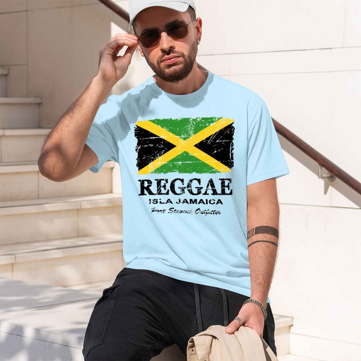 Rae Jamaa Flag T-shirt Vintage - Summer Rae Clothing 评论和价格
