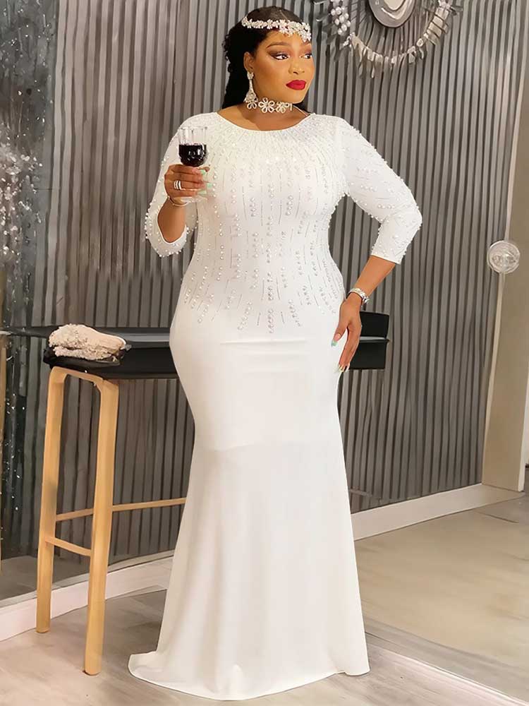 Plus Size Dresses for Woman El - Summer Clothing Colors 评论和价格
