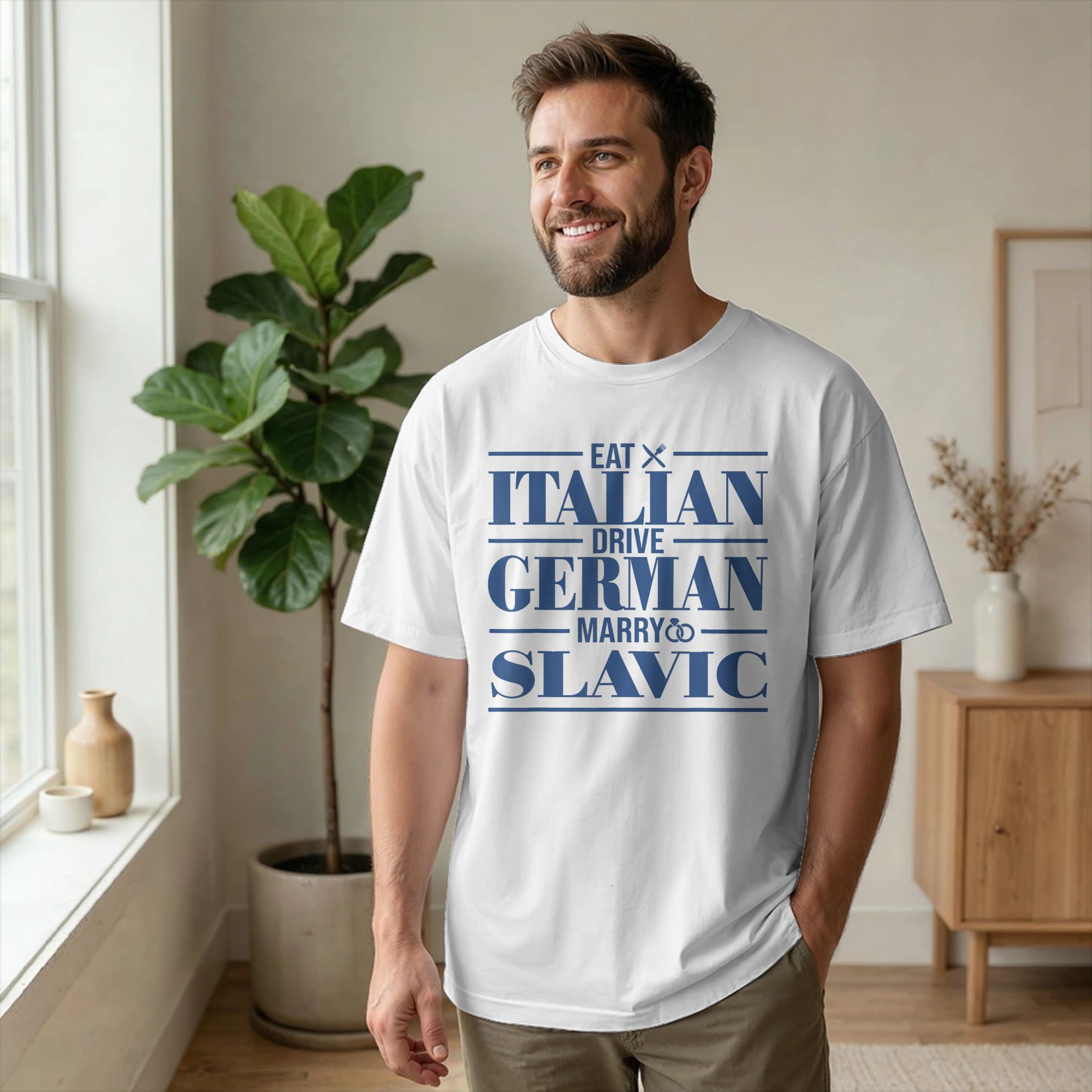Funny Eat Italian Drive German - Summer Clothing Drive 评论和价格