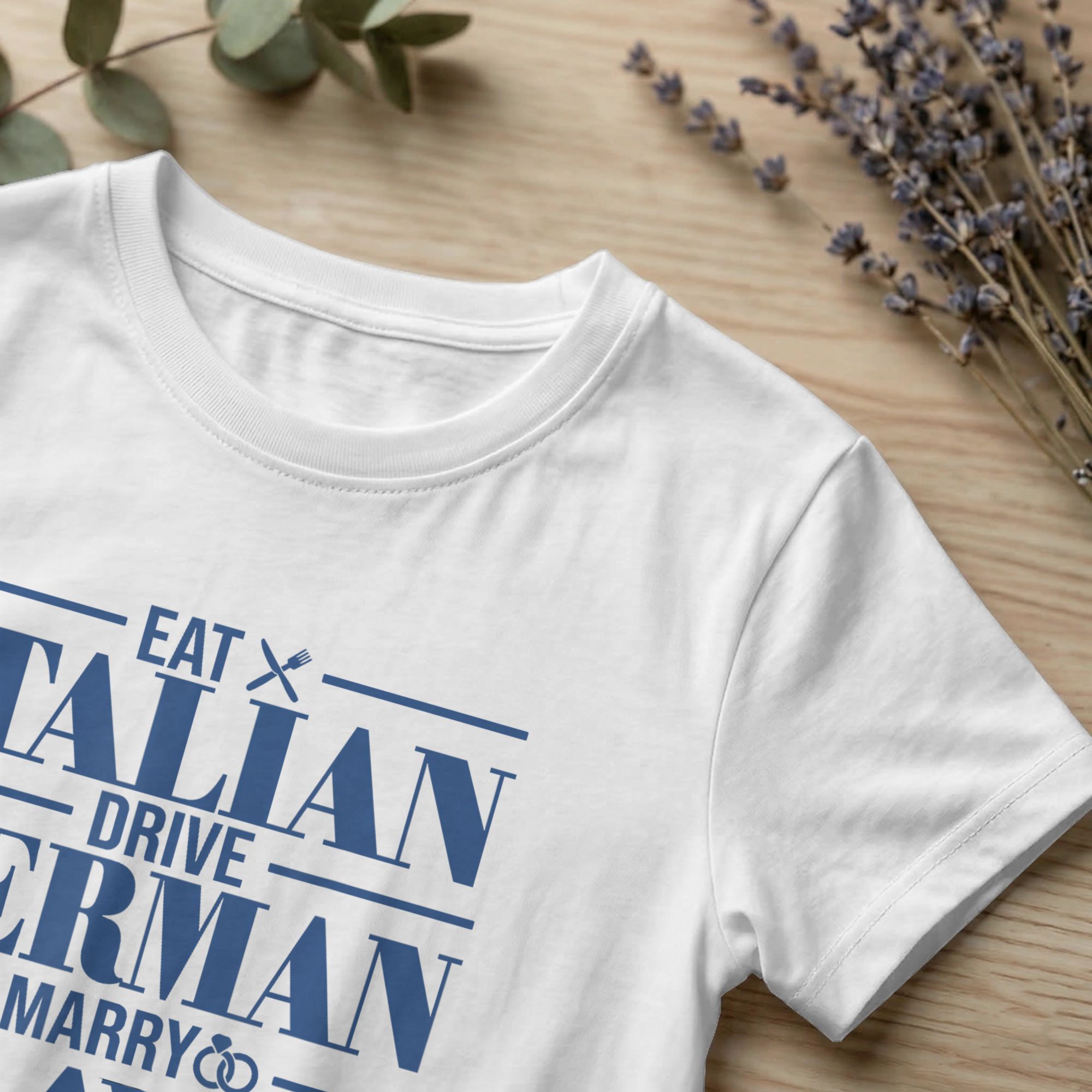 Funny Eat Italian Drive German - Summer Clothing Drive 评论和价格