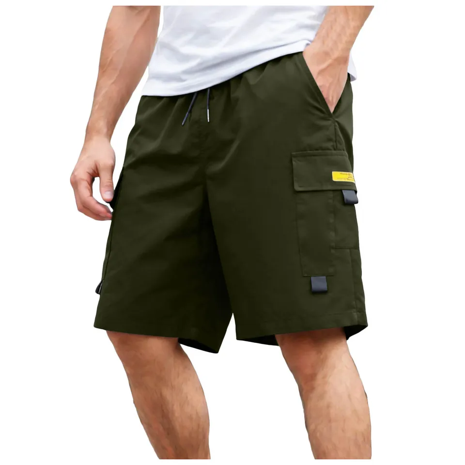 Men's Summer Cargo Shorts Tren - Summer Hiking Clothing 评论和价格