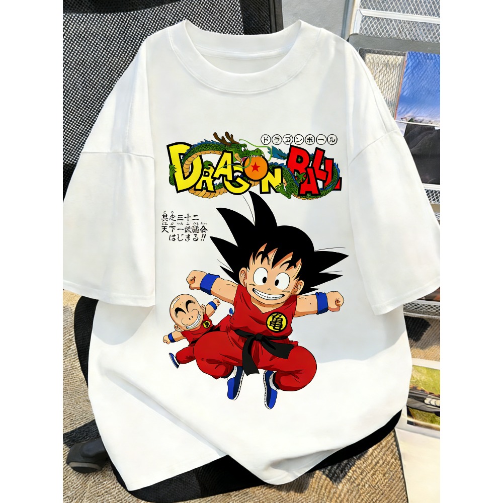 Plus Size Dragon Ball Anime Pr - Summer Clothing Styles Men 评论和价格