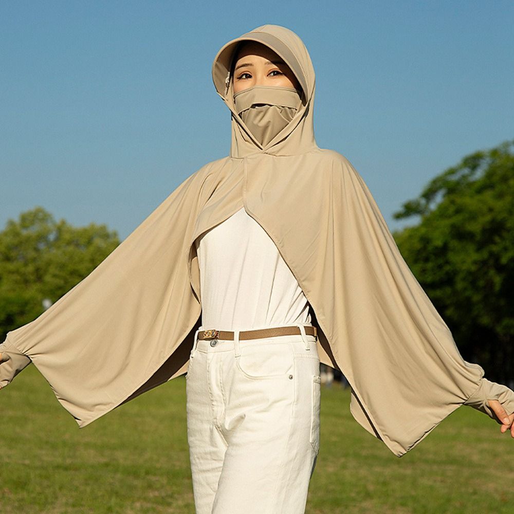 Ice Silk Sunscreen Shawl Long  - Summer Clothing Drive 评论和价格