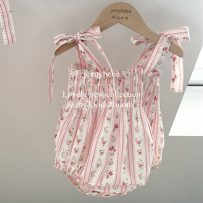 Sweet Little Girls Strap Rompe - Summer Clothing Europe 评论和价格