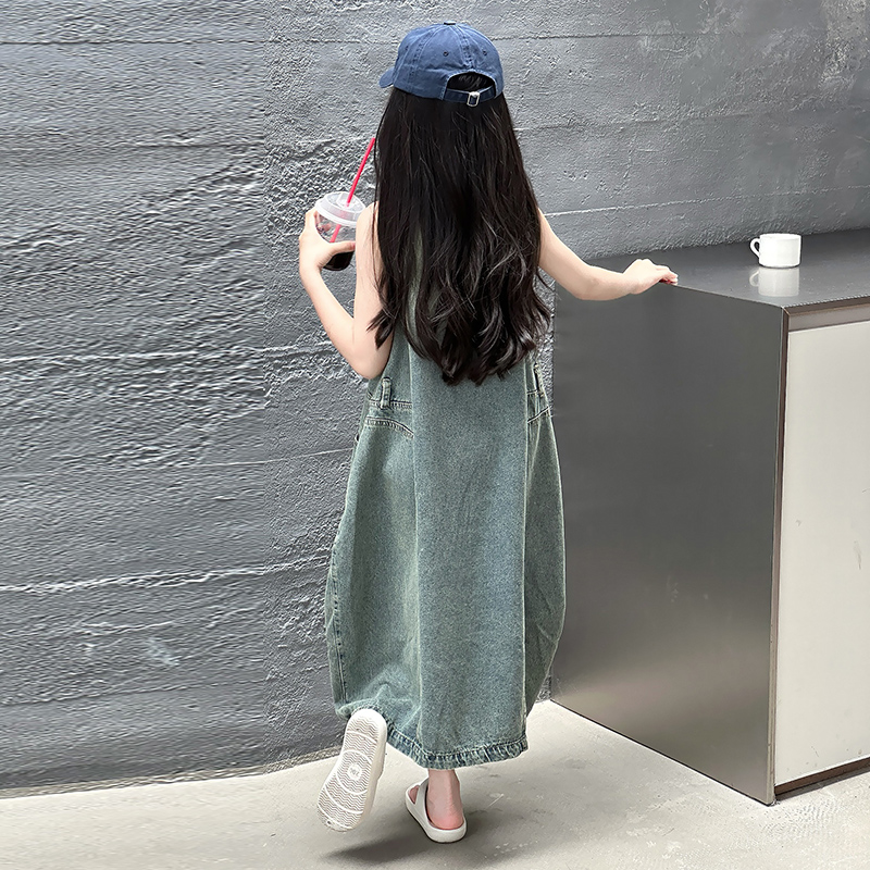Vintage Blue Children Girls Hi - Yours Summer Clothing 评论和价格