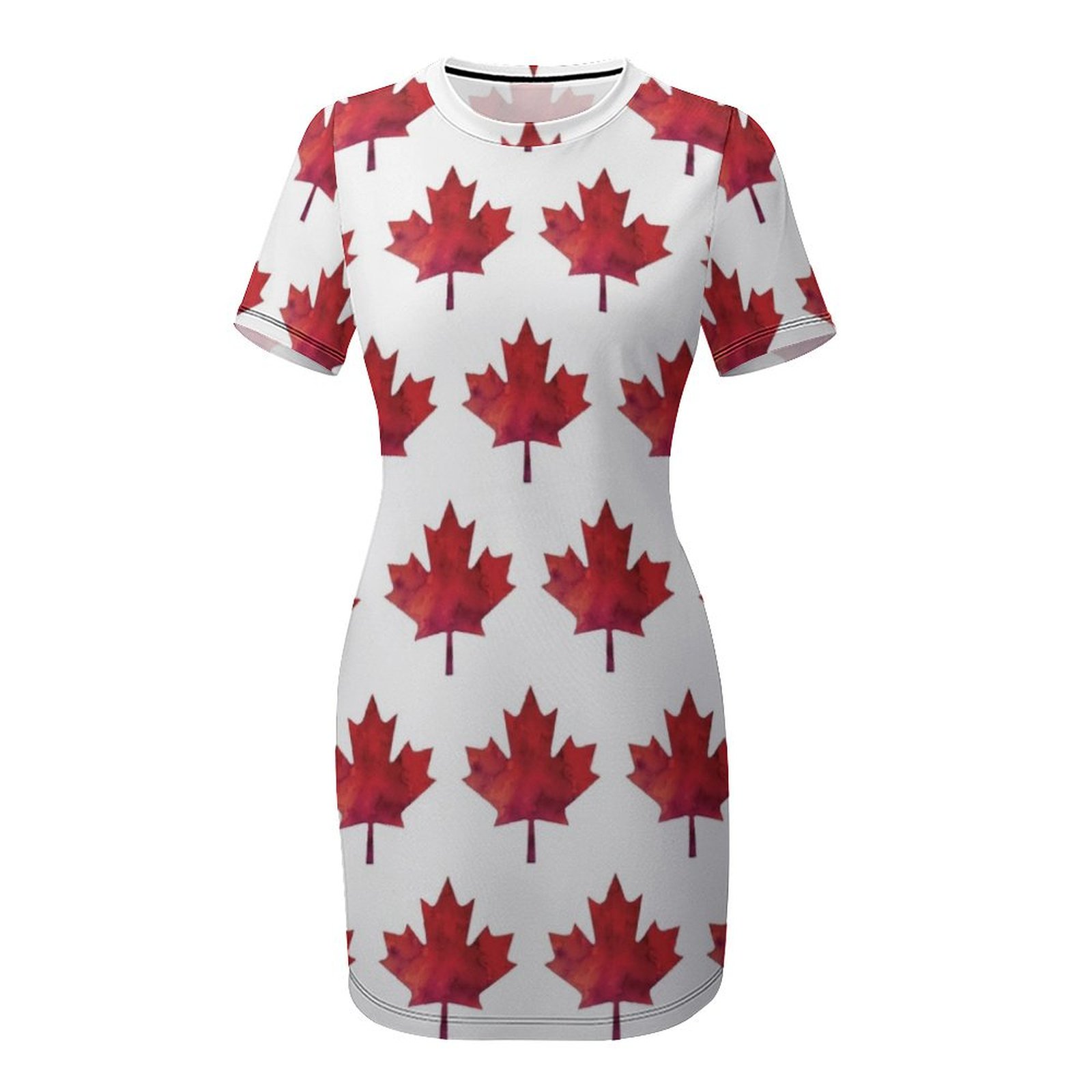 Canada Day Watercolour Maple L - Summer Clothing Women Canada 评论和价格