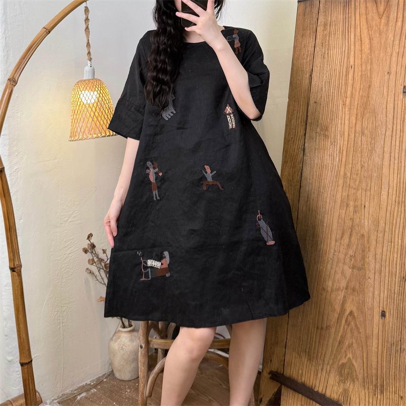 Plus Size Women's Summer Casua - Summer Linen Clothing For Women 评论和价格
