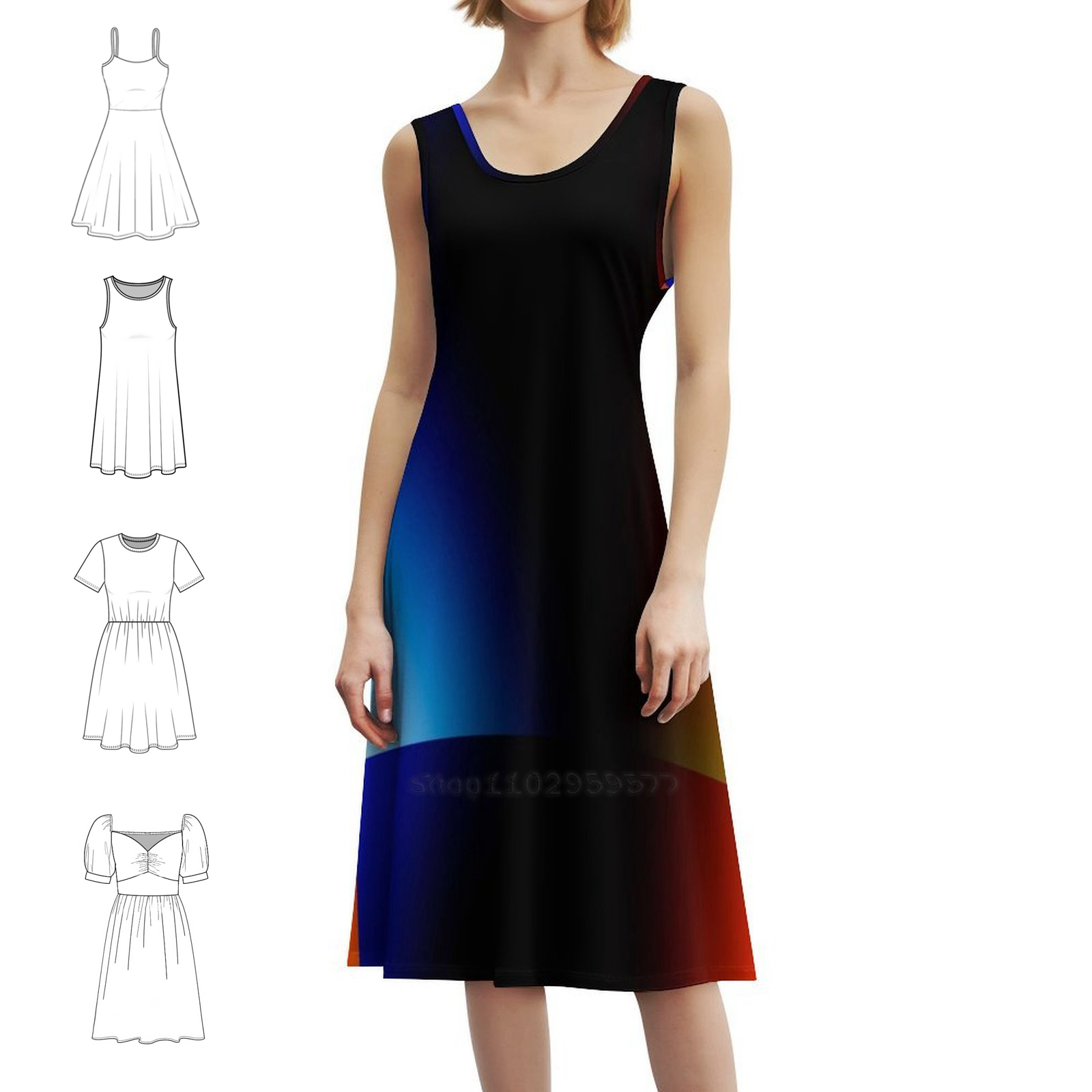 @ L P H A Bohemian Sleeveless  - Summer Clothing For A Beach 评论和价格