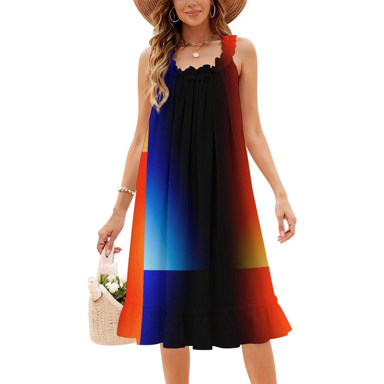 @ L P H A Bohemian Sleeveless  - Summer Clothing For A Beach 评论和价格