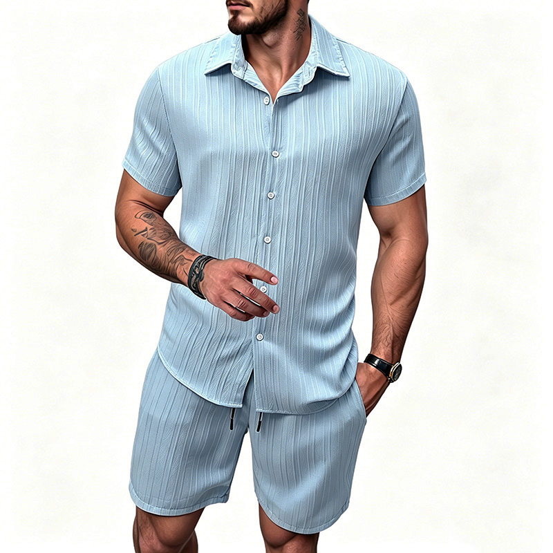 2026 New Men Vertical Wrinkle  - Summer Clothing Haul 评论和价格