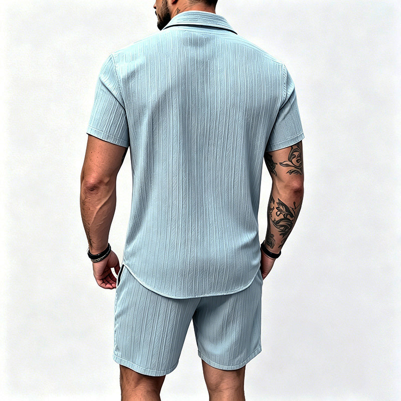 2026 New Men Vertical Wrinkle  - Summer Clothing Haul 评论和价格