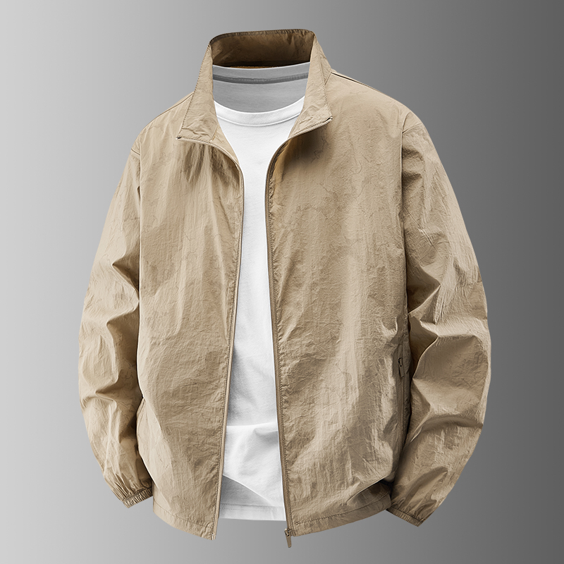 Men's Stand Collar Sun Protect - Summer Uv Clothing 评论和价格