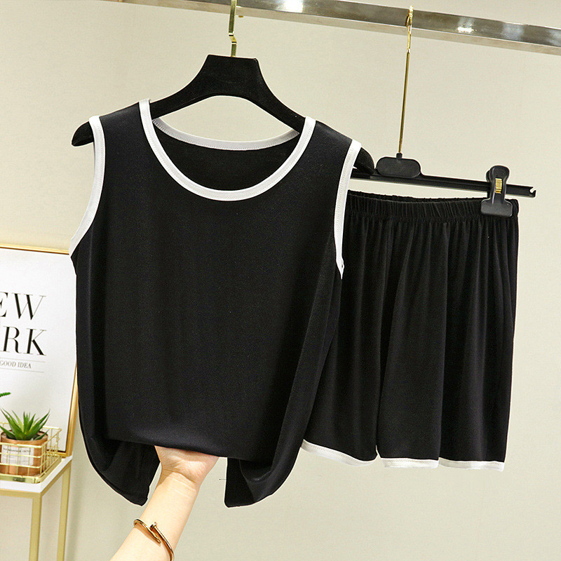 Sport Style Modal Pajamas Wome - Summer House Clothing 评论和价格