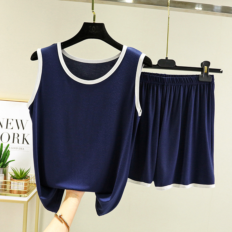 Sport Style Modal Pajamas Wome - Summer House Clothing 评论和价格