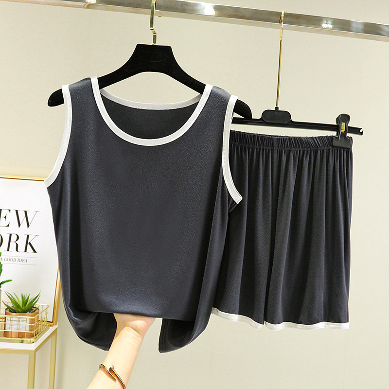 Sport Style Modal Pajamas Wome - Summer House Clothing 评论和价格
