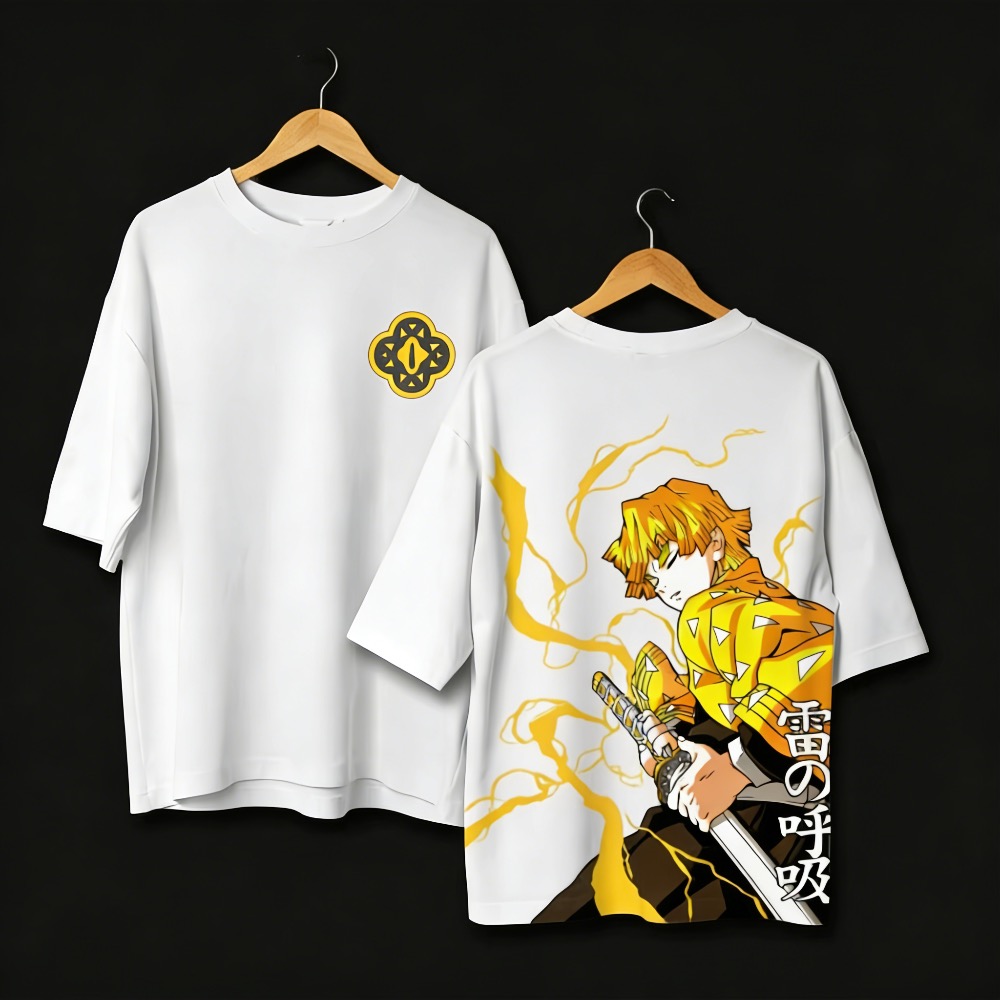 Plus Size Demon Slayer Anime P - Summer Clothing Styles Men 评论和价格