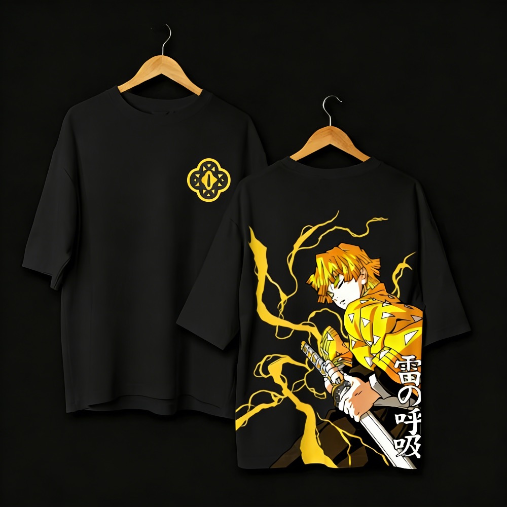 Plus Size Demon Slayer Anime P - Summer Clothing Styles Men 评论和价格