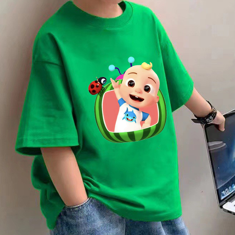 Cocomelons Baby T-Shirts Anime - Summer Clothing Cartoon 评论和价格