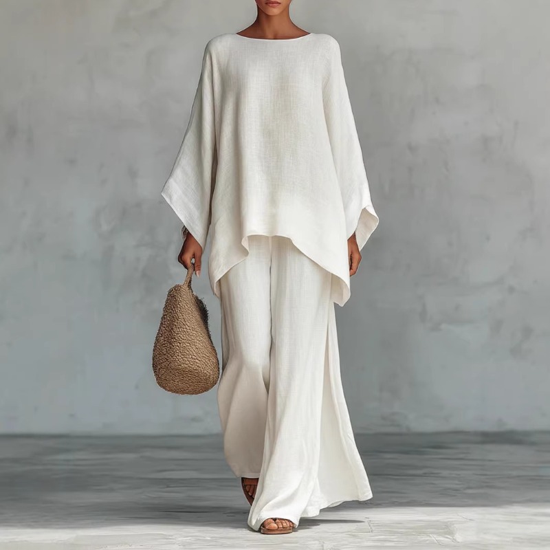 Spring New Fashion Linen Loose - Summer Linen Clothing For Women 评论和价格