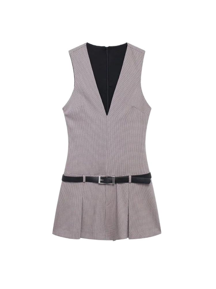 Sleeveless Pleated Mini Dress  - Summer Clothing Zara 评论和价格