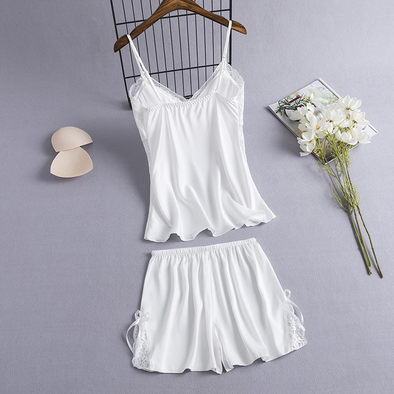 2 Pieces Cami&Shorts Sleep Set - Summer House Clothing 评论和价格